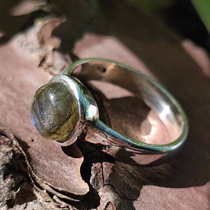 Anello con pietra in argento 925 - MAMLA