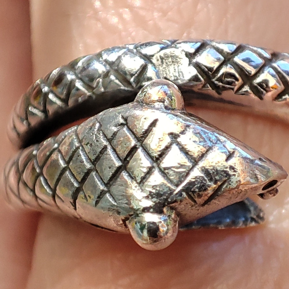 Anello in argento 925 serpenti - JHARIGAON