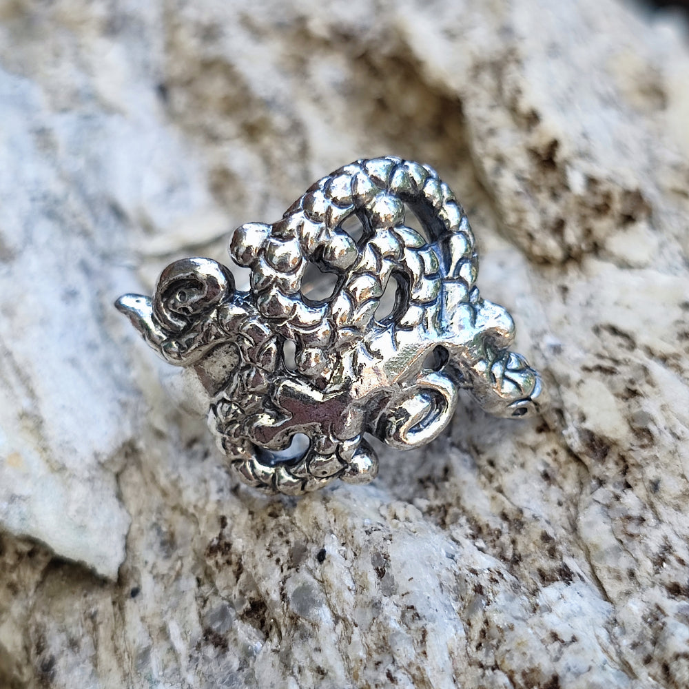 Anello in argento 925 serpenti - ATAL
