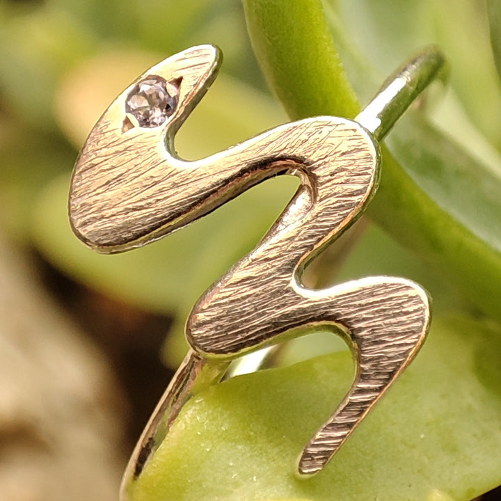 Anello in argento 925 serpenti - BANKAWADI