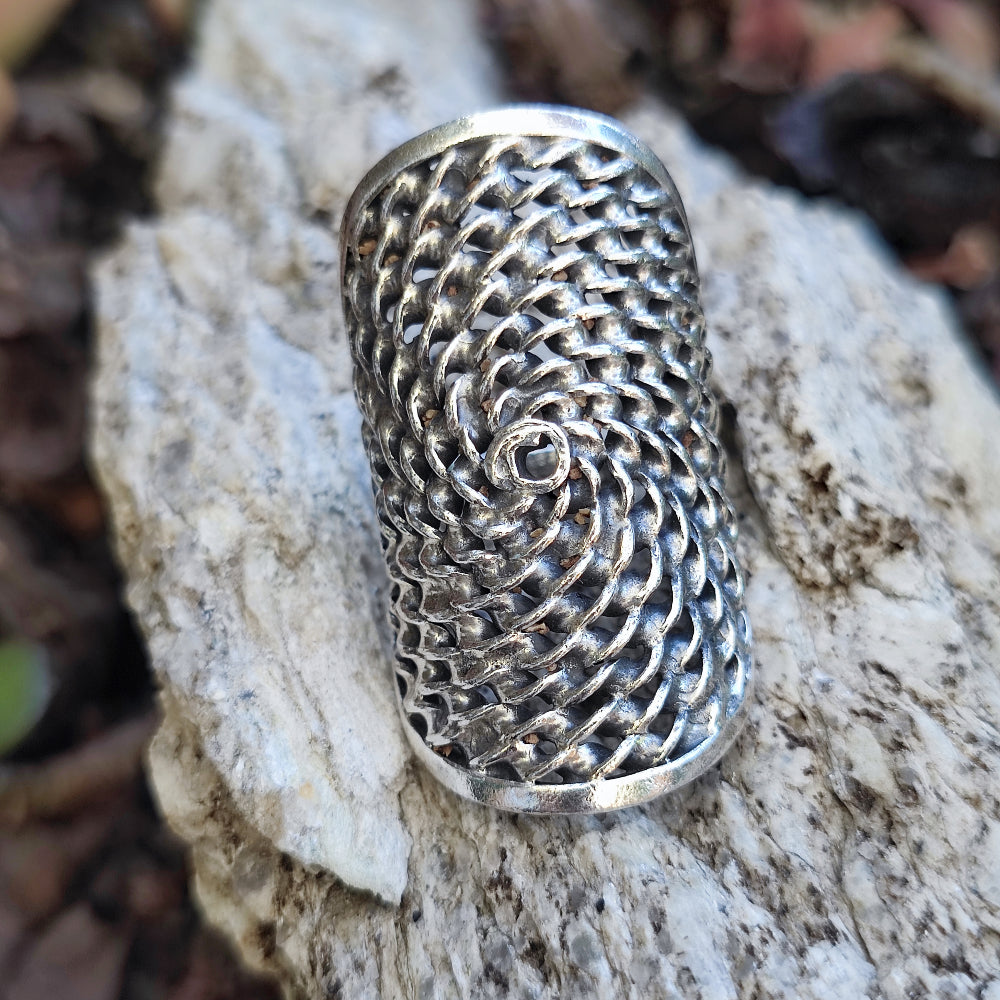 Anello etnico in argento 925 - SIDDAPUR