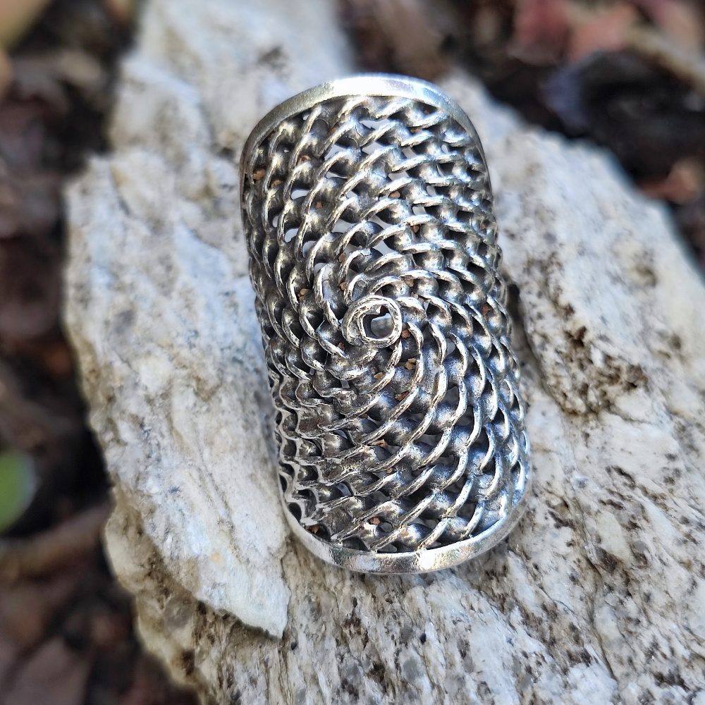 Anello etnico in argento 925 - SIDDAPUR