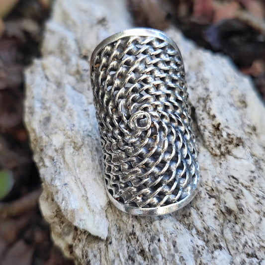 Anello etnico in argento 925 - SIDDAPUR