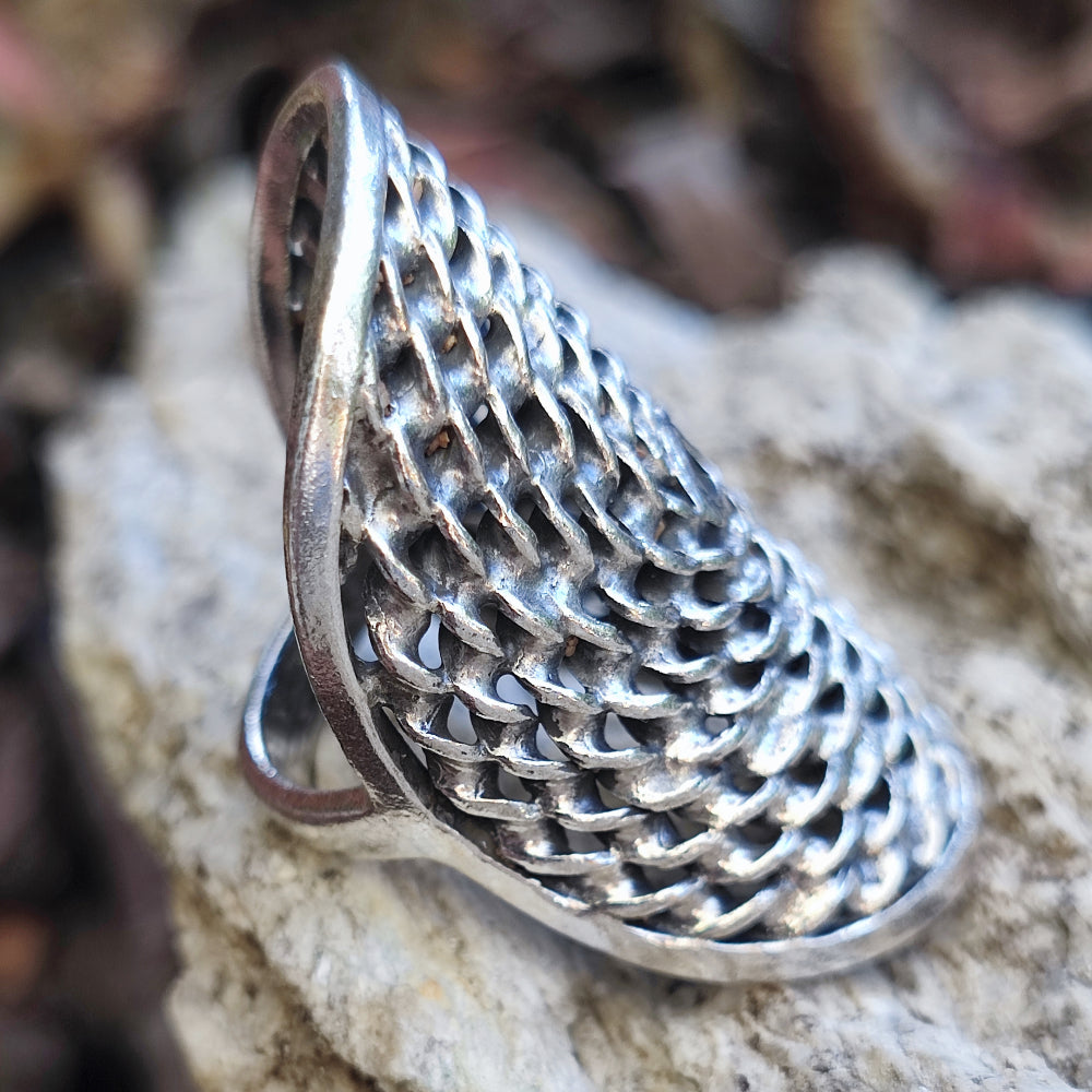 Anello etnico in argento 925 - SIDDAPUR