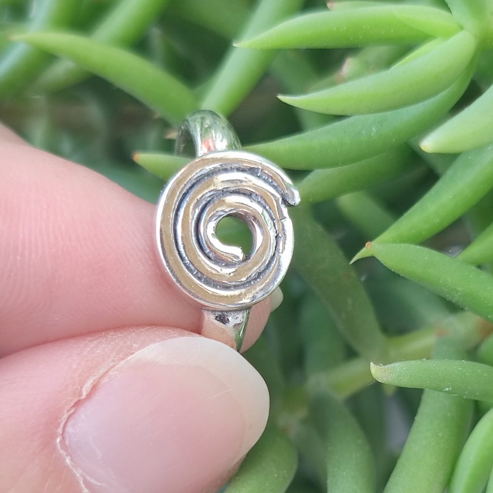 Anello in argento apribile 925 con spirale - ARAMBAG