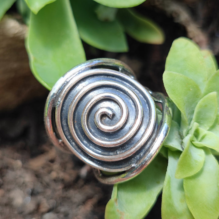 Anello in argento 925 con spirale - KOHIM