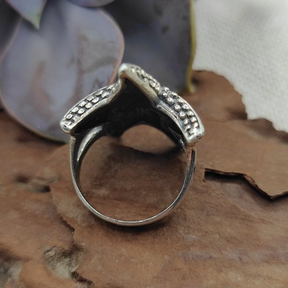 Anello con stella marina in argento 925 - SETAREH