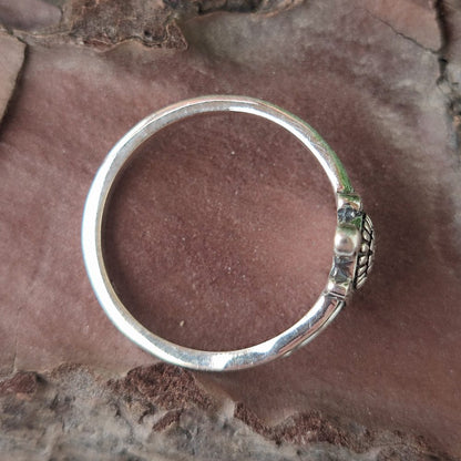 Anello in argento 925 con tartaruga - KACABO