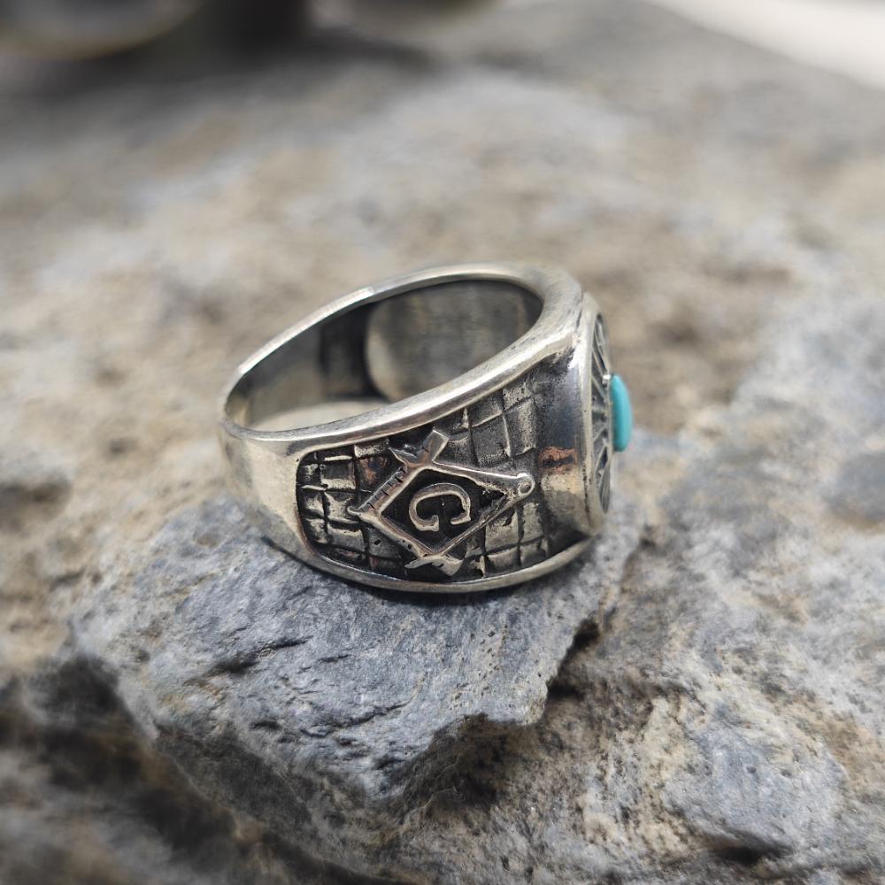 Anello in argento 925 con turchese - KANIRA