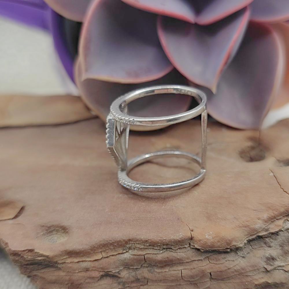 Anello in argento 925 con zirconi - MEERA