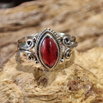 Anello in argento 925 con pietra - NAIIRA