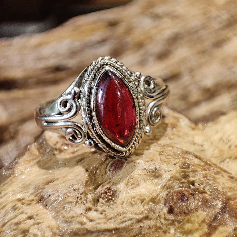 Anello in argento 925 con pietra - NAIIRA