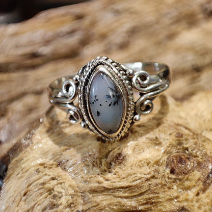 Anello in argento 925 con pietra - NAIIRA