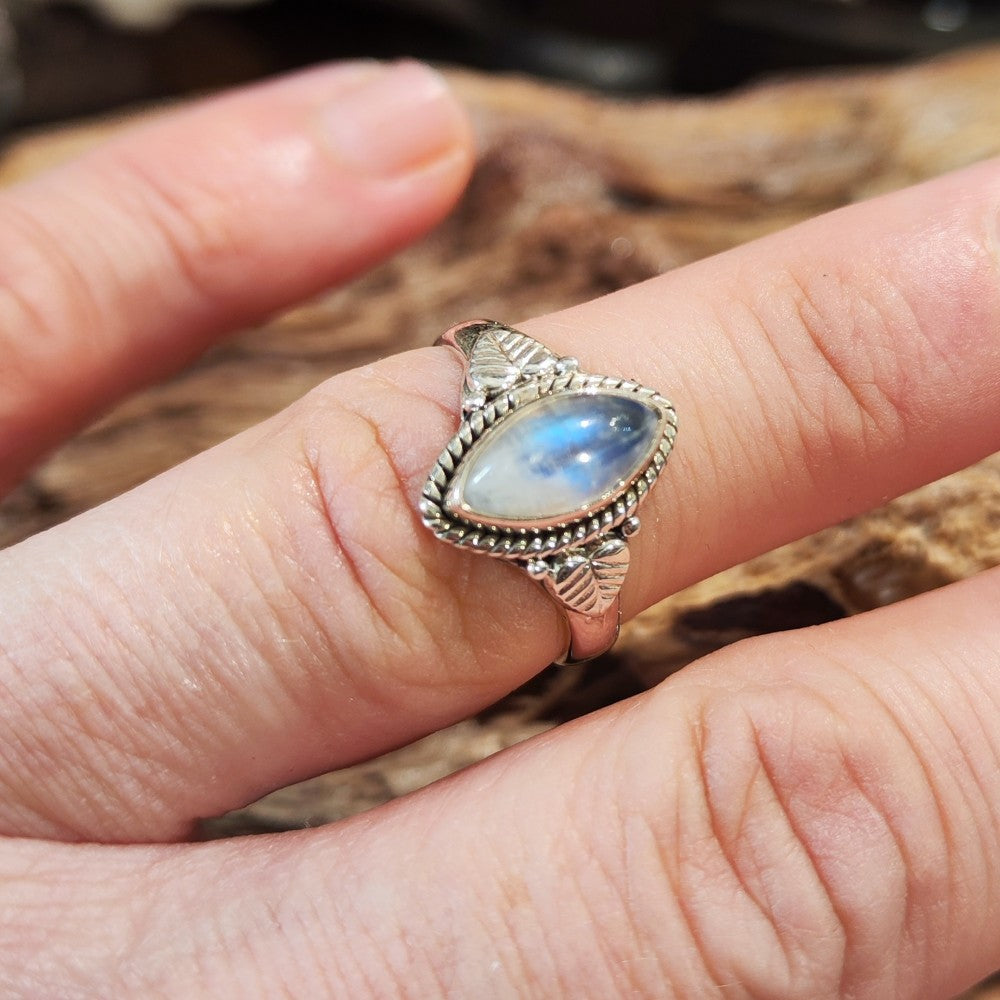 Anello con pietra in argento 925 RITSWAT