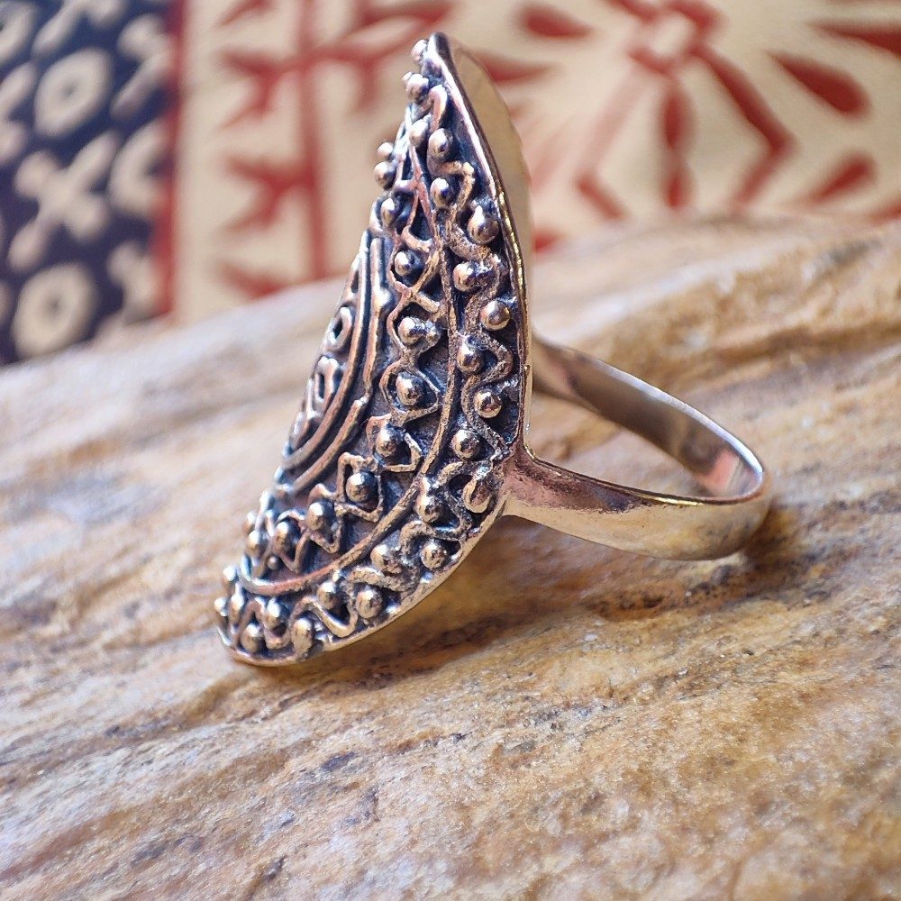 ANELLO etnico in argento 925 - JAMAYA