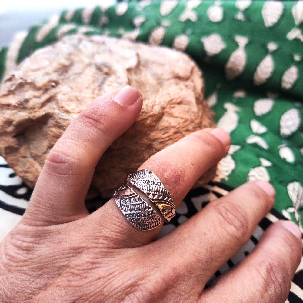 ANELLO fascia in argento 925 - BANKI