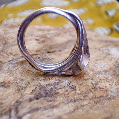 Anello in argento 925 con pietra - GIGER