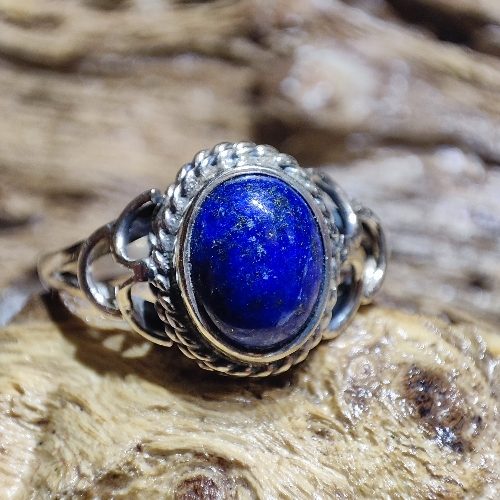 Anello con pietra in argento 925 - NARAN