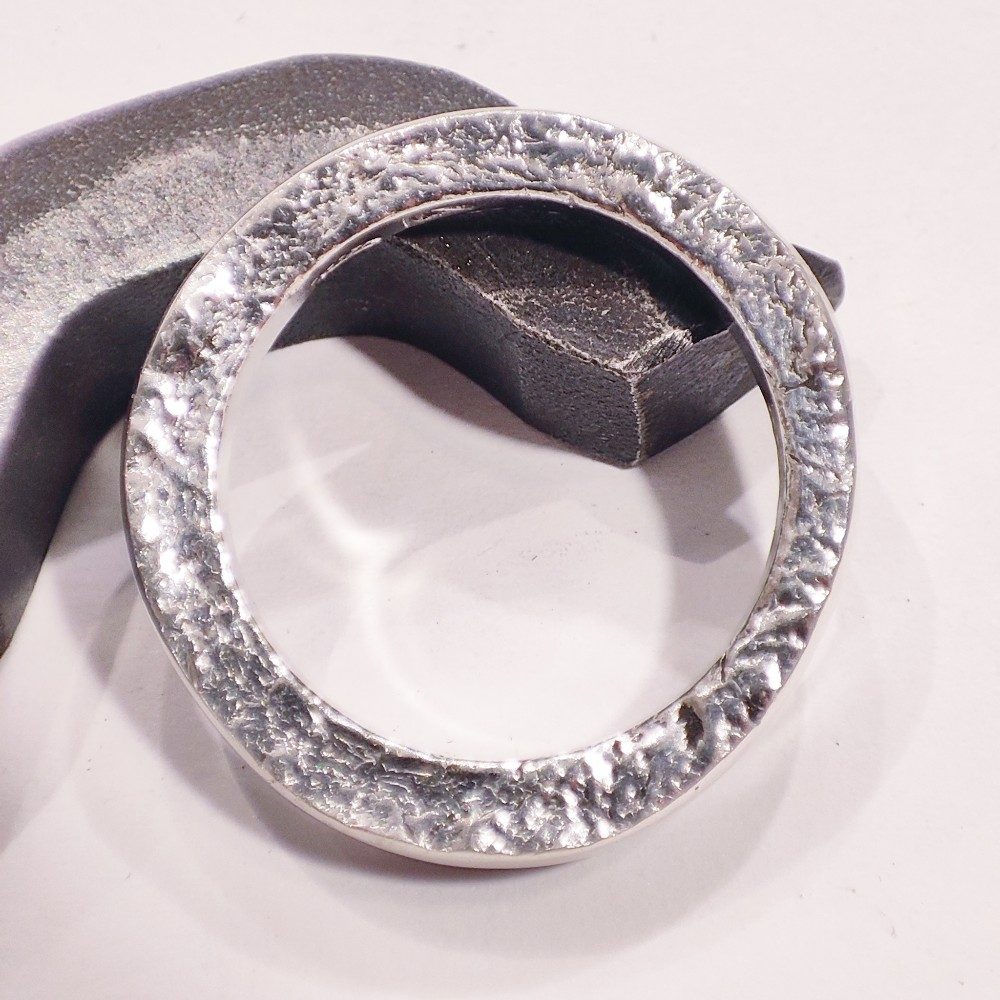 Anello SOLOTE in argento da donna o uomo misura 20 – immagine5