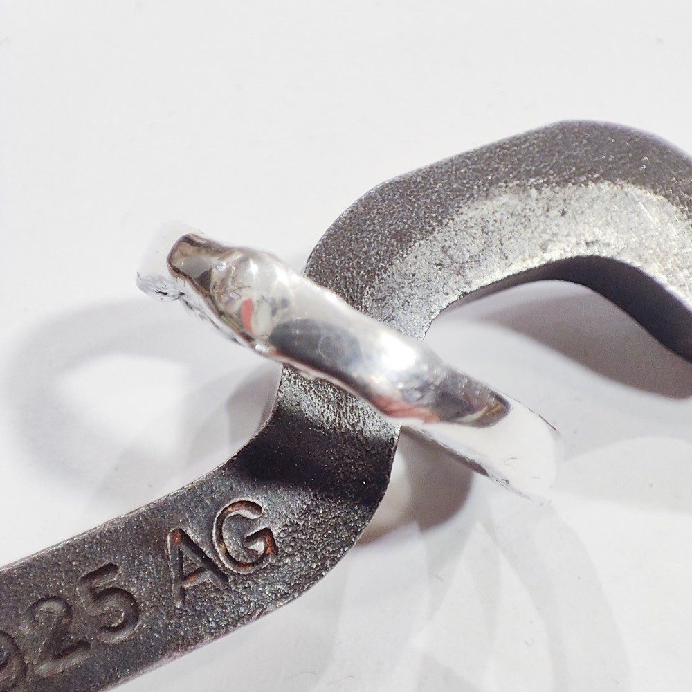 Anello SOLOTE in argento da donna o uomo misura 20