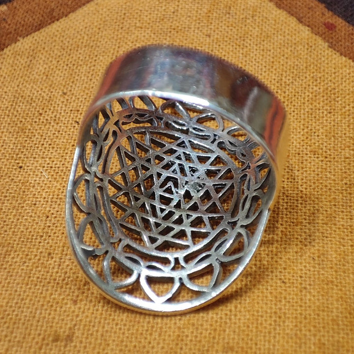ANELLO artigianale in argento 925 - SHREE