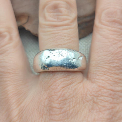 Anello artigianale pezzo unico in argento 925 - KAMAREDDY