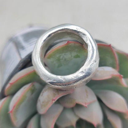 Anello artigianale pezzo unico in argento 925 - KAMAREDDY