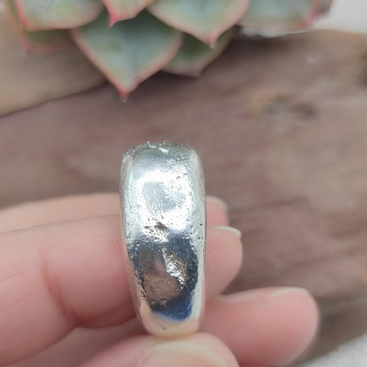 Anello artigianale pezzo unico in argento 925 - KAMAREDDY