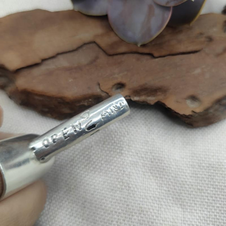 Anello artigianale pezzo unico in argento 925 - OPENMIND