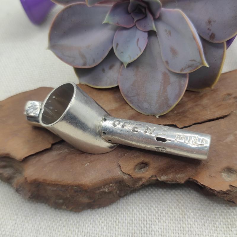 Anello artigianale pezzo unico in argento 925 - OPENMIND