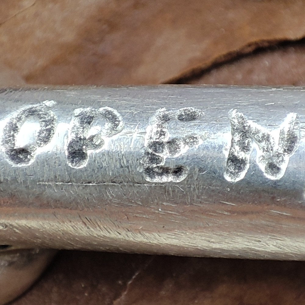 Anello artigianale pezzo unico in argento 925 - OPENMIND