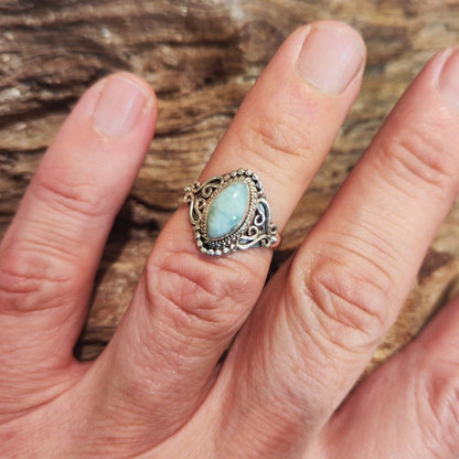 Anello con pietra in argento 925 - SOMOS