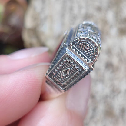 Anello etnico in argento 925 - BHIAR
