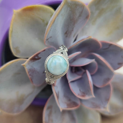 Anello etnico in argento 925 con pietra - CHOUTUPALL