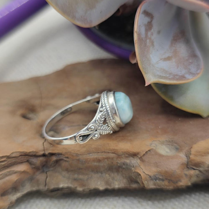 Anello etnico in argento 925 con pietra - CHOUTUPALL