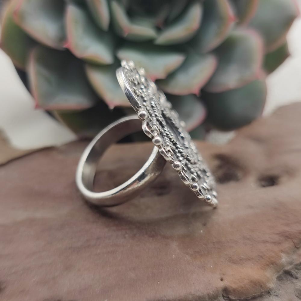Anello etnico in argento 925 - JANGAON