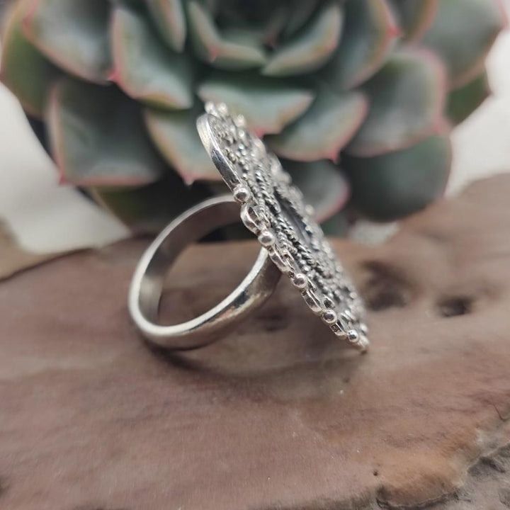 Anello etnico in argento 925 - JANGAON