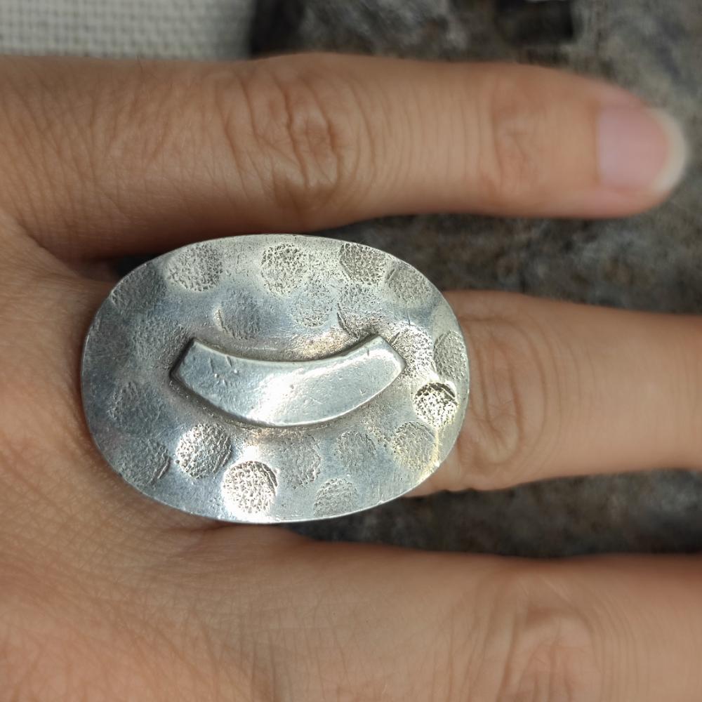 Anello etnico in argento 925 - RAVANYA