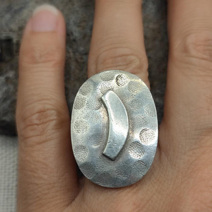 Anello etnico in argento 925 - RAVANYA