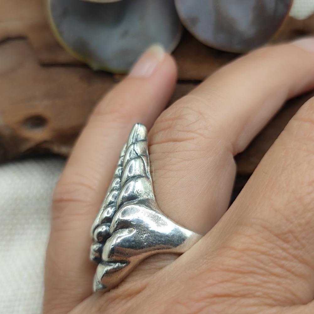 Anello etnico in argento 925 - KUIRA