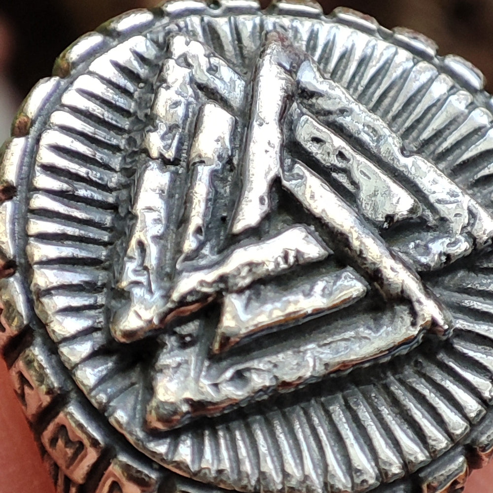 Anello etnico in argento 925 - ODIN