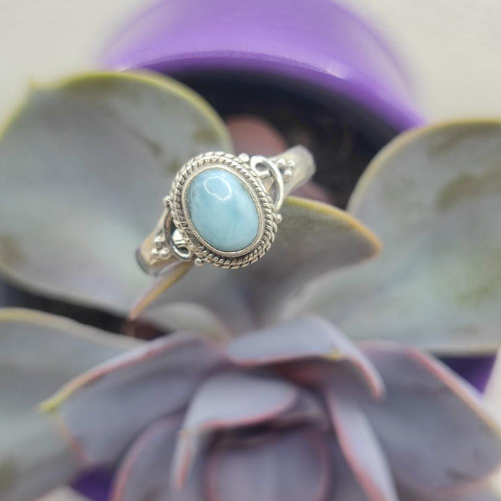 Anello etnico in argento 925 con pietra - CHATAKONDA