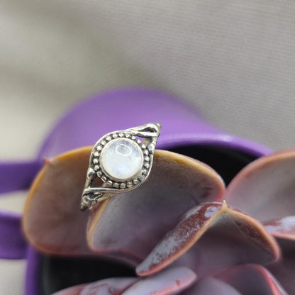 Anello in argento 925 con pietra - AMADALAVALASA