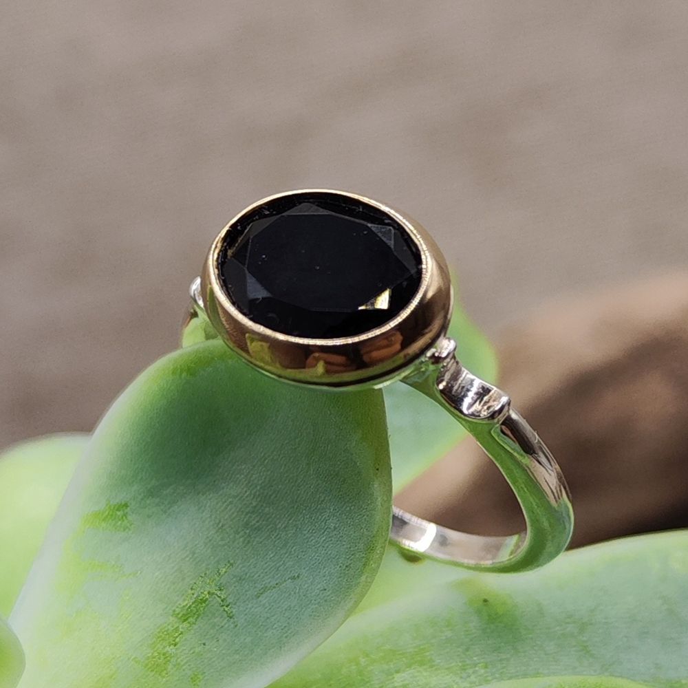 Anello artigianale con pietra in argento 925 - PADVA – immagine 14