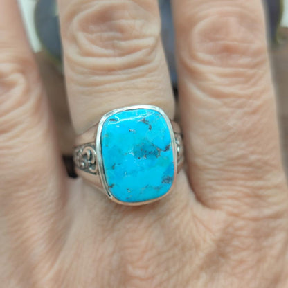ANELLO etnico in argento 925 con pietra - NASARGANJ