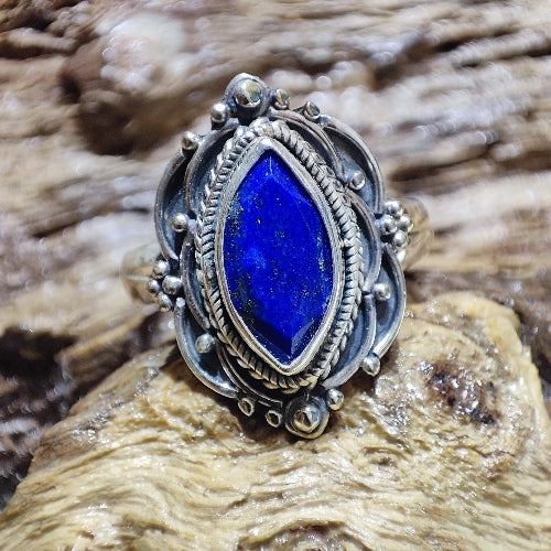 Anello con pietra in argento 925 DIMIT