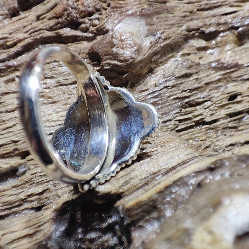 Anello con pietra in argento 925 - GARUDA