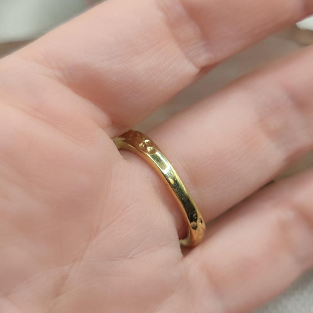 ANELLO etnico in ottone con teste di serpenti - PARVATIPURA