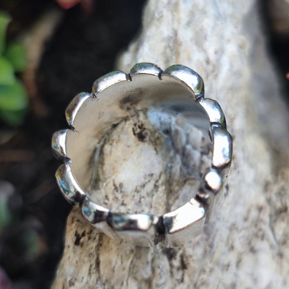 Anello a fascia in argento 925 - DURGARPUR