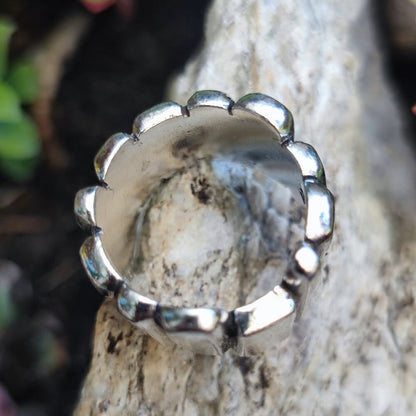 Anello a fascia in argento 925 - DURGARPUR